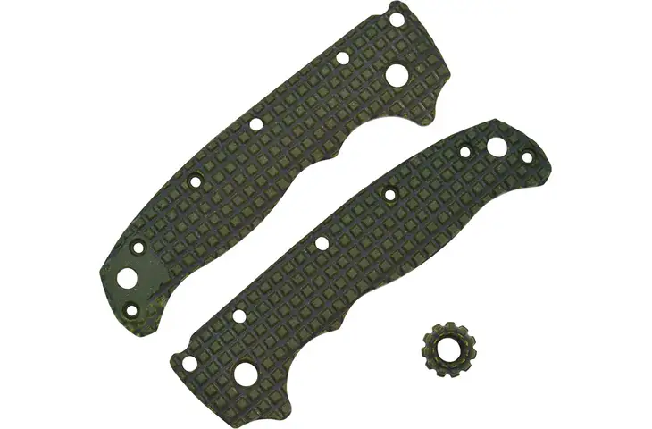Chroma Scales AD20.5 OD Green Frag Handle Scales 1005-0030-008-GA